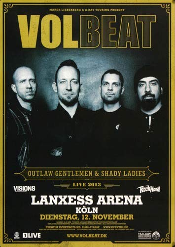 Volbeat beyound hell köln - -, hell,